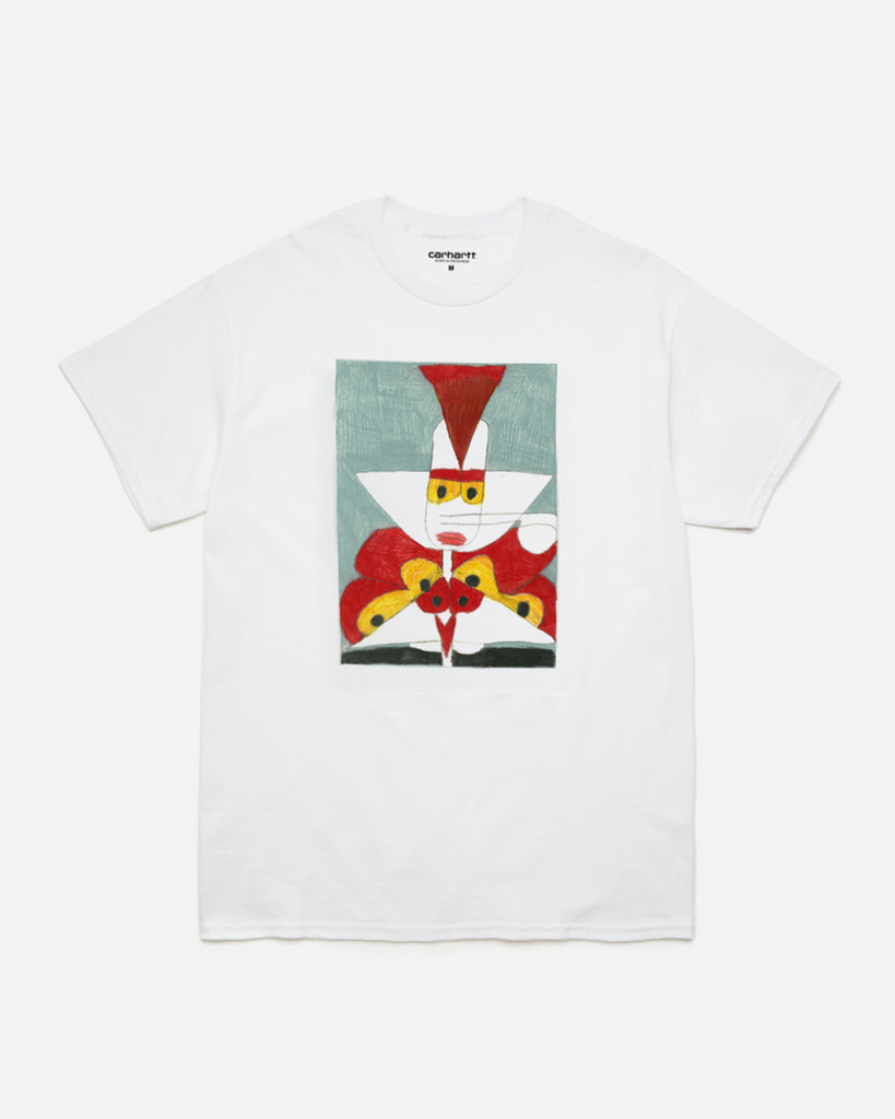 Anthony Coleman Butterfly Clown T-shirt - White