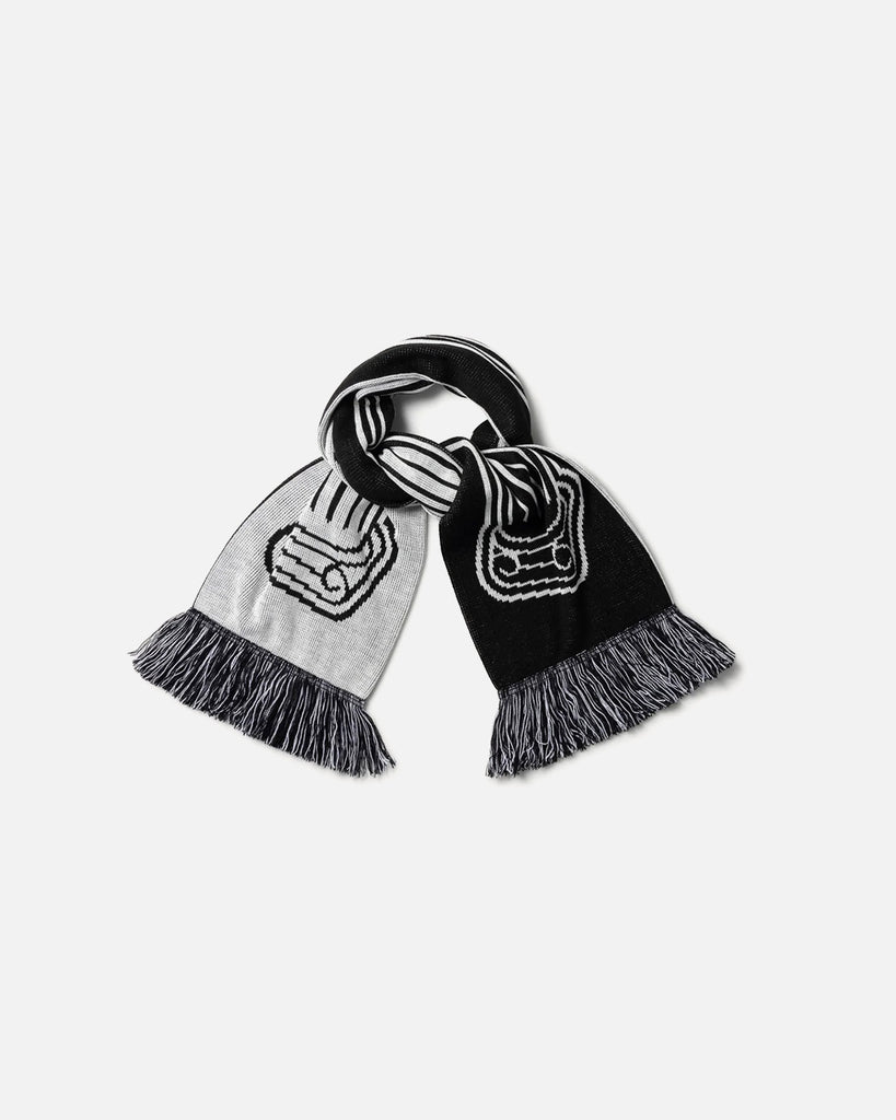 Column Scarf in Black from the Aries Arise Autumn / Winter 2023 collection blues store www.bluesstore.co