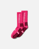 No Problemo Socks in Pink from the Aries Arise Autumn / Winter 2023 collection blues store www.bluesstore.co