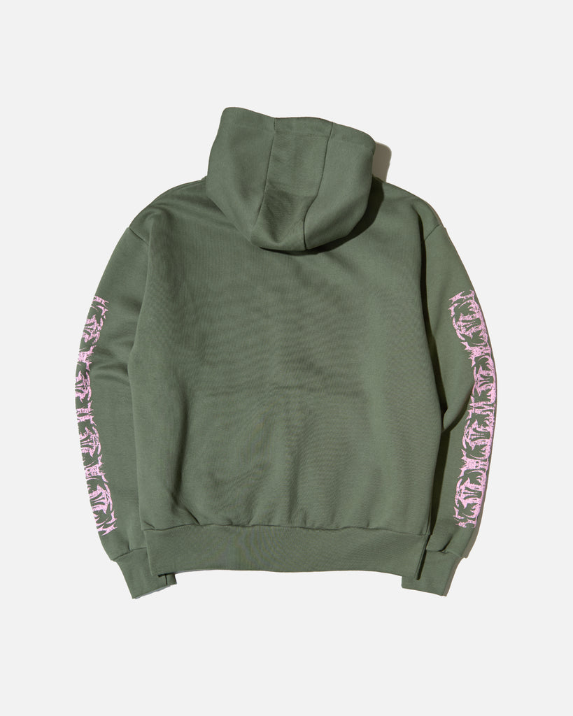 awides Spyne Hoodie in Earth Green blues store four www.bluesstore.co