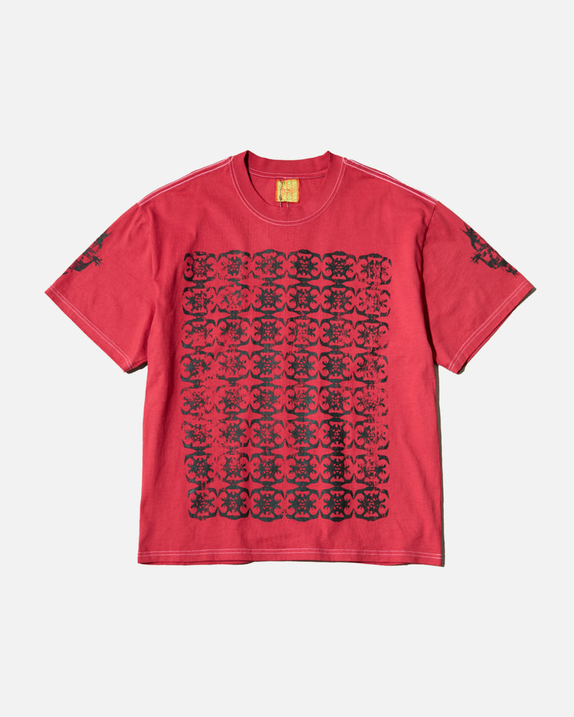 awides Symbolic 2.0 T-shirt in Dyed Red blues store one www.bluesstore.co