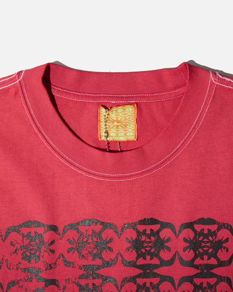 awides Symbolic 2.0 T-shirt in Dyed Red blues store two www.bluesstore.co