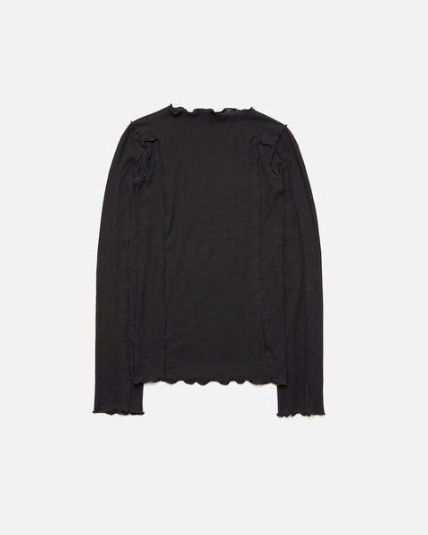 Omato Longsleeve in Black from the Baserange Pre Autumn / Winter 2023 collection blues store www.bluesstore.co