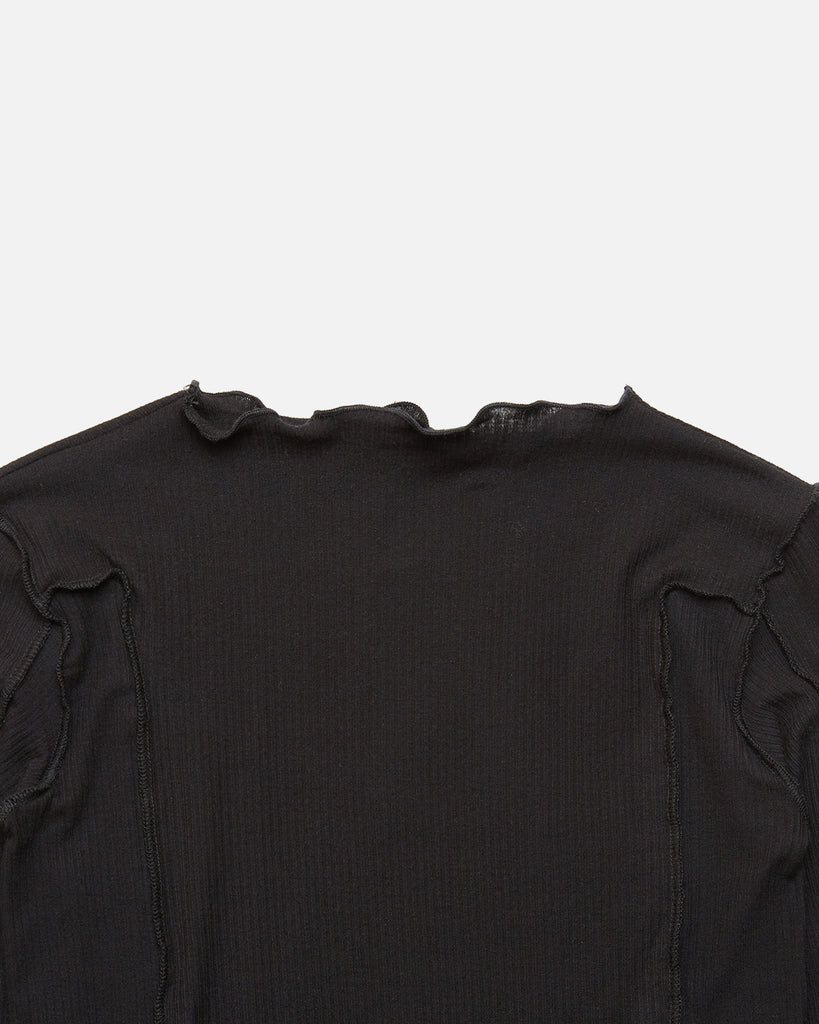 Omato Longsleeve in Black from the Baserange Pre Autumn / Winter 2023 collection blues store www.bluesstore.co