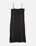 Shok Slip Dress in Black from the Baserange Pre Autumn / Winter 2023 collection blues store www.bluesstore.co