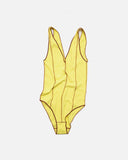Vein Swim Body in Ru Yellow from the Baserange Pre Autumn / Winter 2023 collection blues store www.bluesstore.co