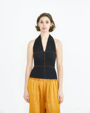 Cinder Halter Top in Black from the Baserange Summer 2024 collection blues store www.bluesstore.co