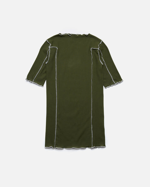 Omato 3/4 Tee in Conto Green from the Baserange Autumn / Winter 2023 collection blues store www.bluesstore.co