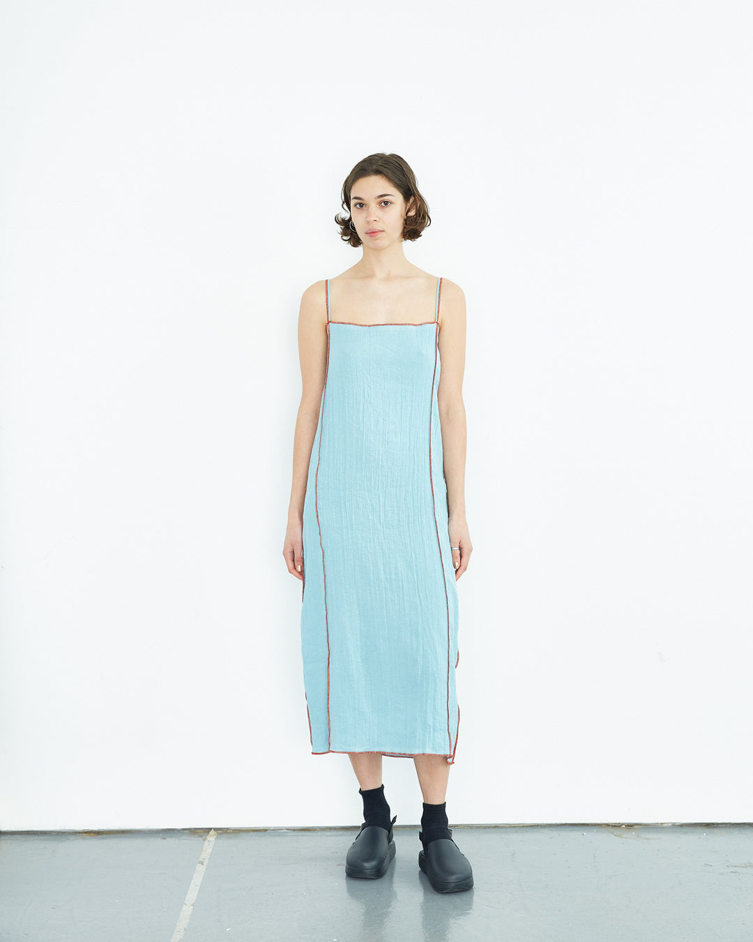 Shok Slip Dress - Wuxi Blue