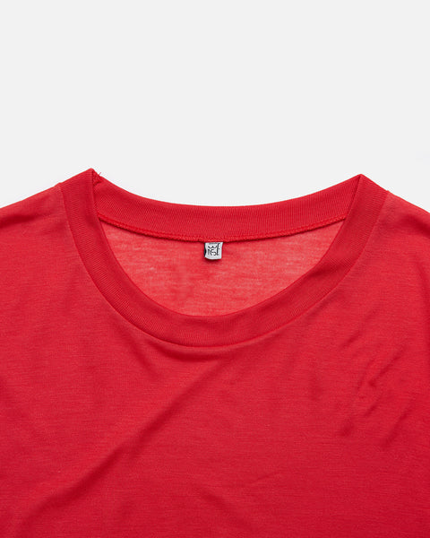 Tee Shirt in Dio Red from the Baserange Autumn / Winter 2023 collection blues store www.bluesstore.co
