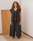 baserange Cable Pants in Black blues store www.bluesstore.co