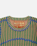 Mariel Sport Knit Top in Green from the Brain Dead Autumn / Winter 2023 collection blues store www.bluesstore.co