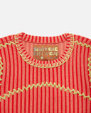 Mariel Sport Knit Top in Guava from the Brain Dead Autumn / Winter 2023 collection blues store www.bluesstore.co
