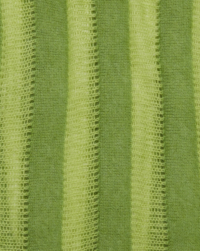 Fuzzy Threadbare Sweater in Green from the Brain Dead Autumn / Winter 2023 collection blues store www.bluesstore.co