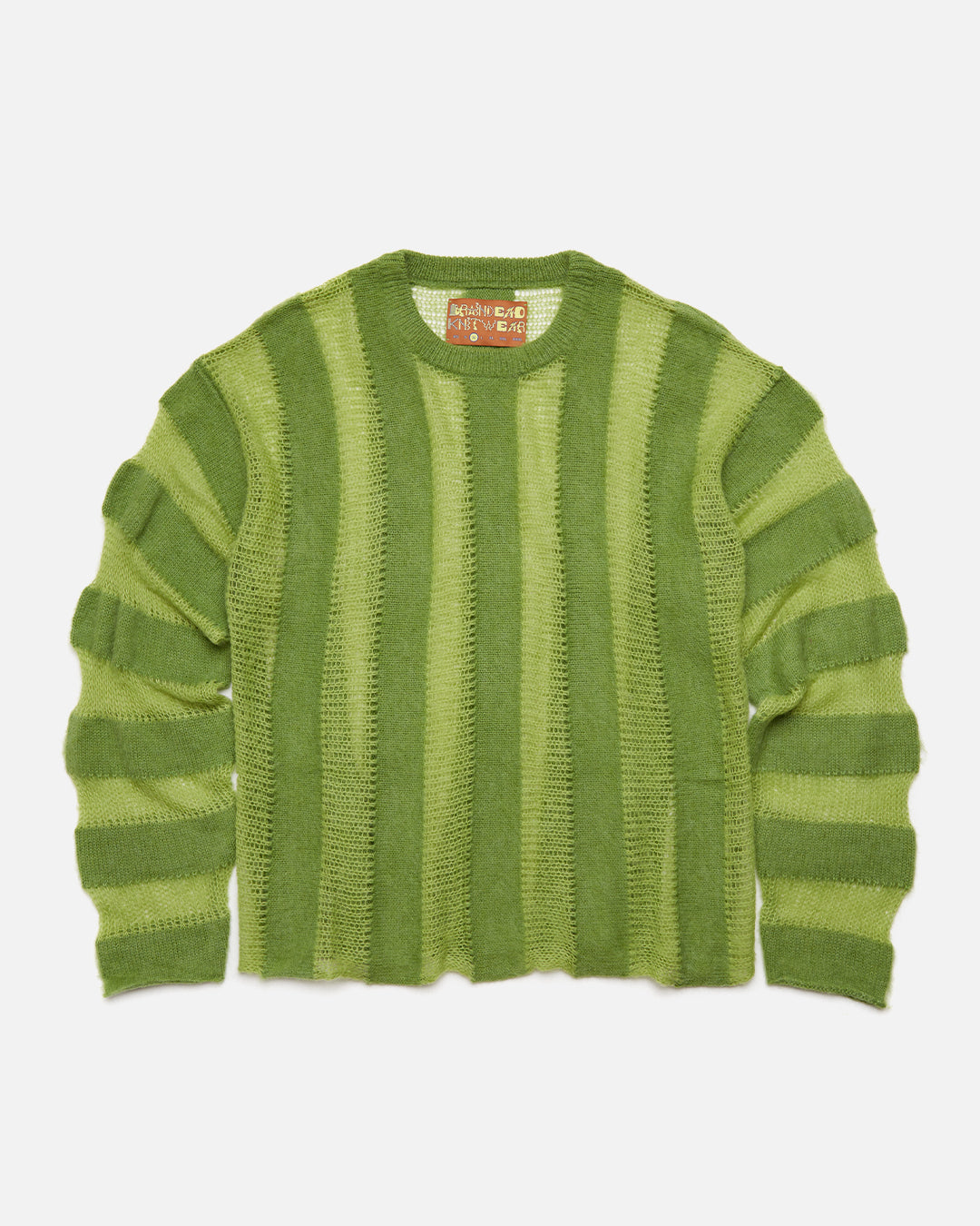 Green fuzzy sweater best sale