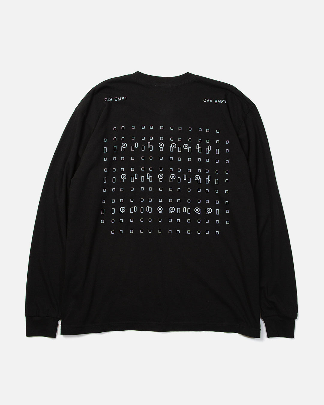 Cav Empt Aligning Big Longsleeve T in Black Blues Store