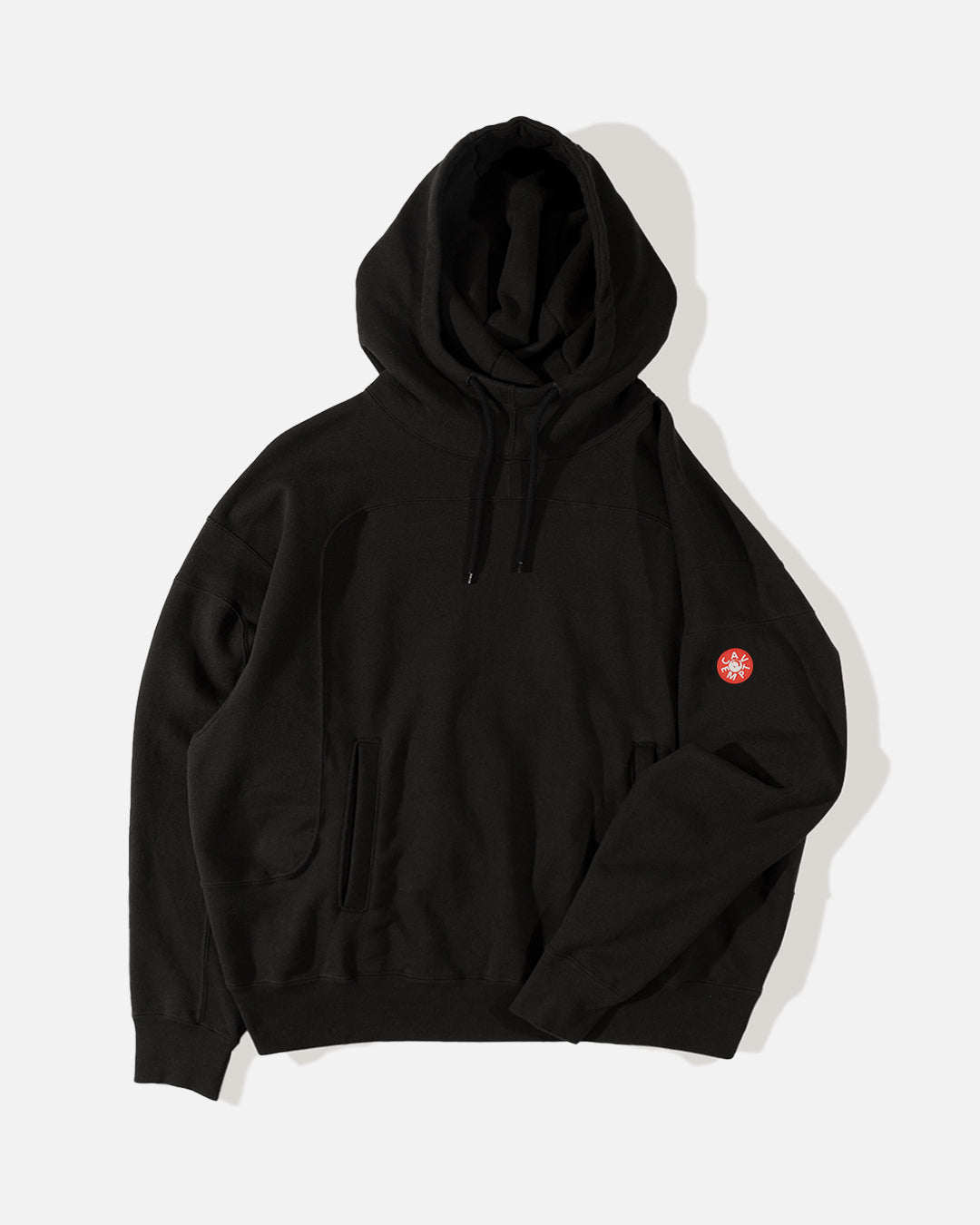 Curved Switch Hoody - Black