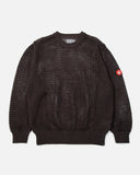 Cav Empt Side Rib Loose Net Knit in Charcoal | Blues Store