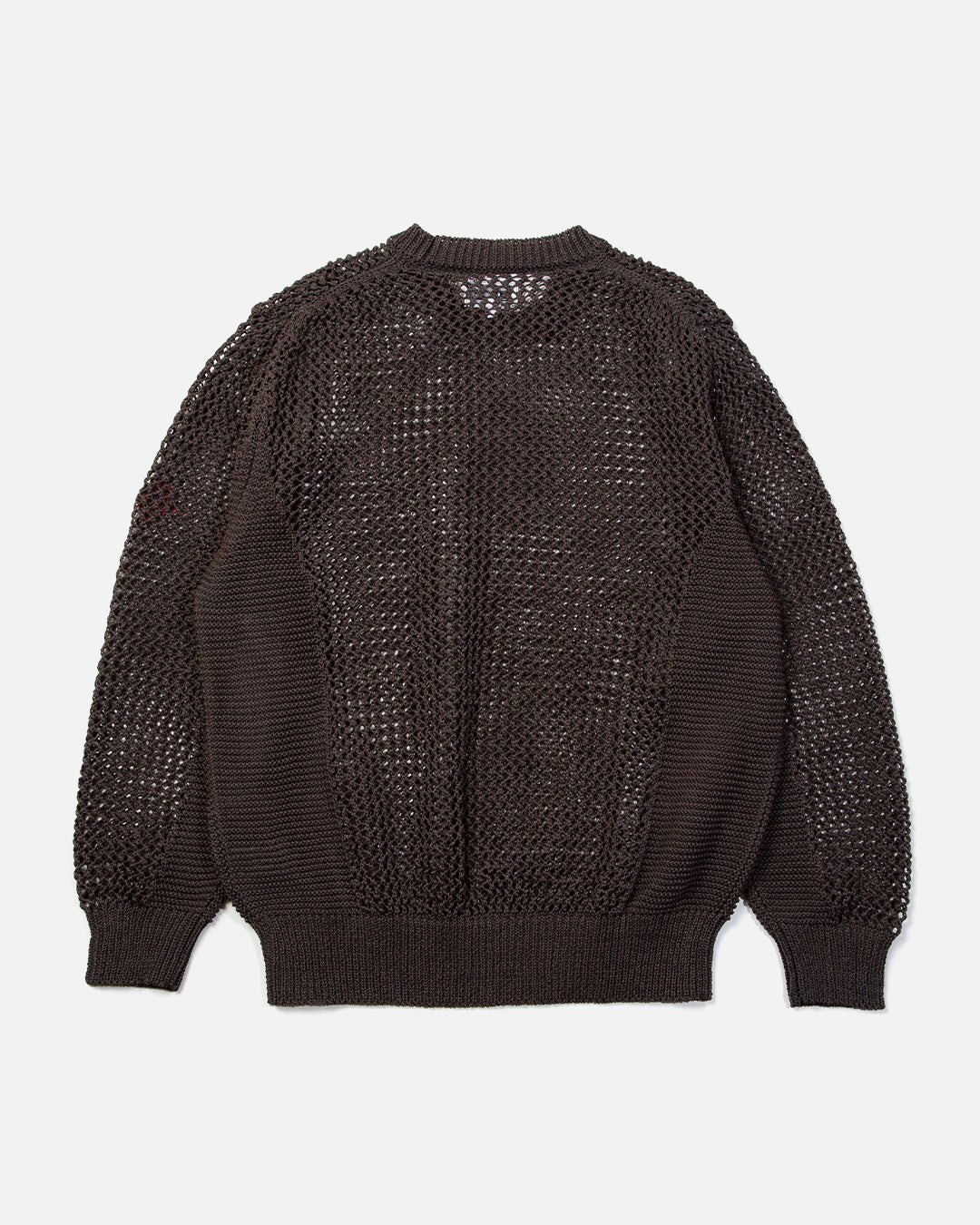 Cav Empt Side Rib Loose Net Knit in Charcoal | Blues Store