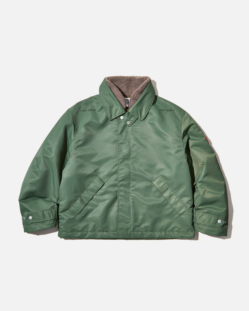 cav empt Boa Inner Zip Jacket in Green blues store www.bluesstore.co