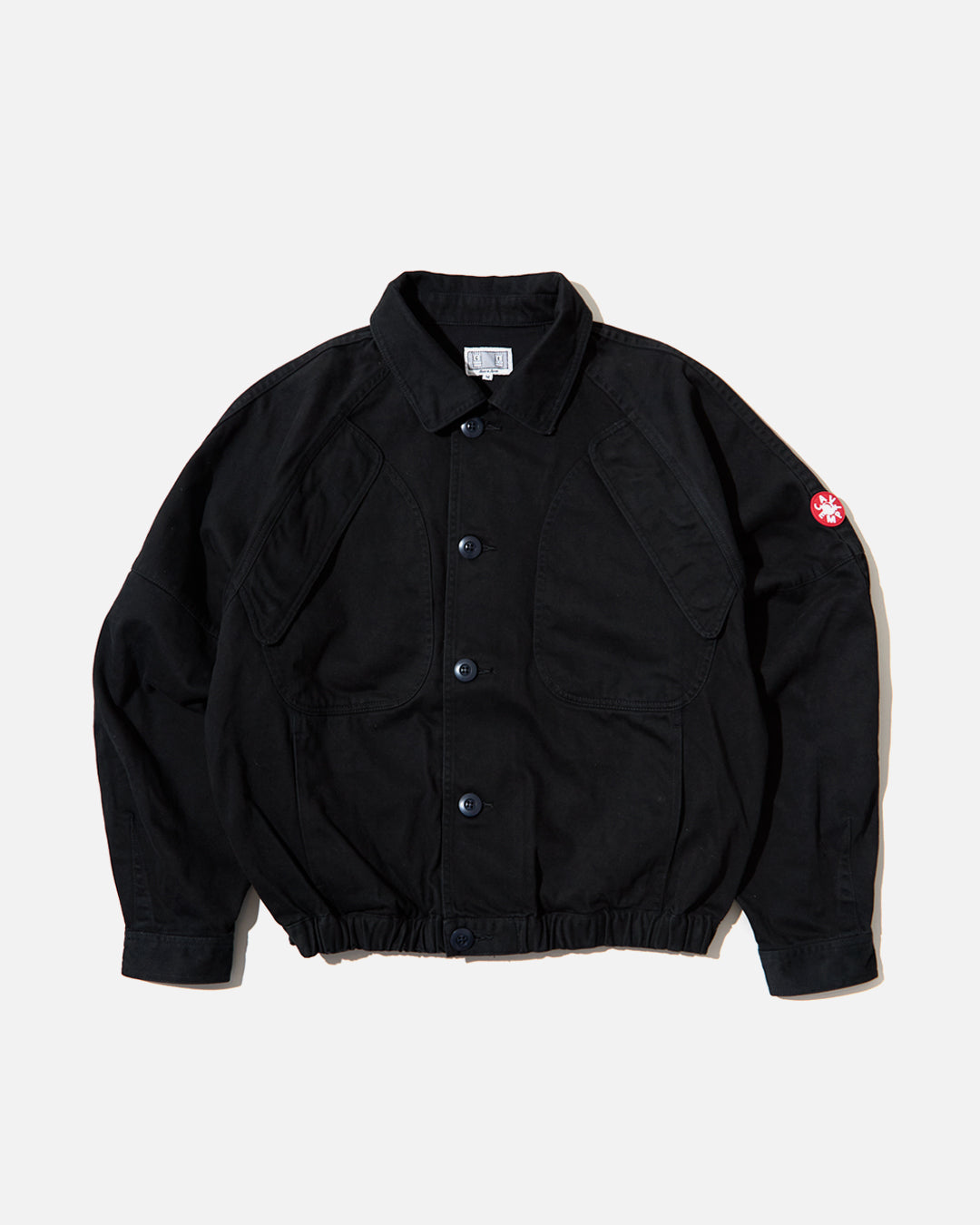 Cav Empt Cutting Button Up Jacket in Black | Blues Store