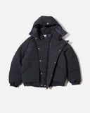 cav empt Diagonal Flap Puff Jacket in Black blues store www.bluesstore.co