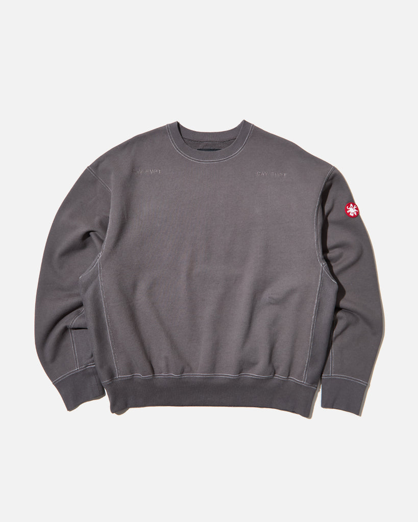 cav empt Inverter Crew Neck in Charcoal blues store www.bluesstore.co