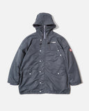 cav empt Synth Fur Hood Zip Coat in Charcoal Grey blues store www.bluesstore.co