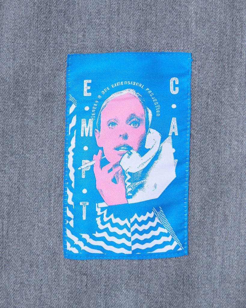 cav empt Washed Black Denim Trucker Jacket blues store www.bluesstore.co