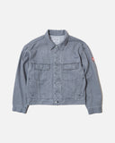 cav empt Washed Black Denim Trucker Jacket blues store www.bluesstore.co