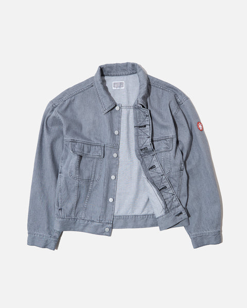 cav empt Washed Black Denim Trucker Jacket blues store www.bluesstore.co