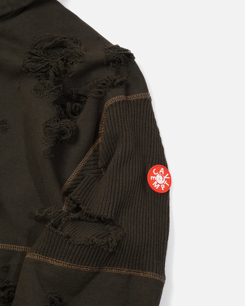 Plague Wide Rib Cut Zip Hoody in Black from the Spring / Summer 2023 collection blues store www.bluesstore.co