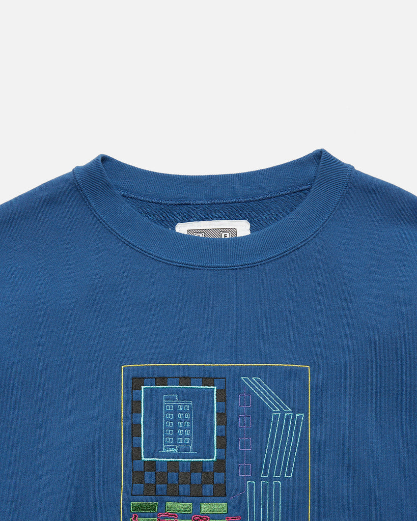 Cav Empt !@#$%" Crew Neck in Blue from the brands Autumn / Winter 2023 collection blues store www.bluesstore.co
