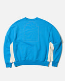 cav empt ss24 Dissatisfaction Crew Neck in Blue blues store www.bluesstore.co