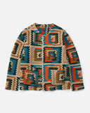 Knit Cardigan in a Multi Colour Crochet from Engineered Garments Autumn / Winter 2023 collection blues store www.bluesstore.co