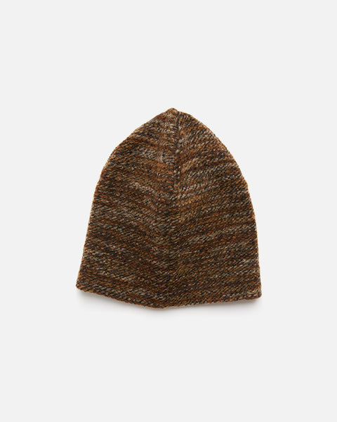 Brown Poly Wool Melange Knit Beanie from the Engineered Garments Autumn / Winter 2023 collection blues store www.bluesstore.co