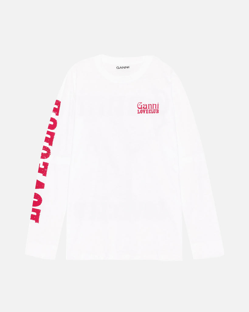 Light Jersey Layered Long Sleeve from the Ganni Spring / Summer 2023 collection blues store www.bluesstore.co