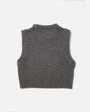 Graphic Cropped Vest in High Rise from the Ganni Spring / Summer 2023 collection blues store www.bluesstore.co