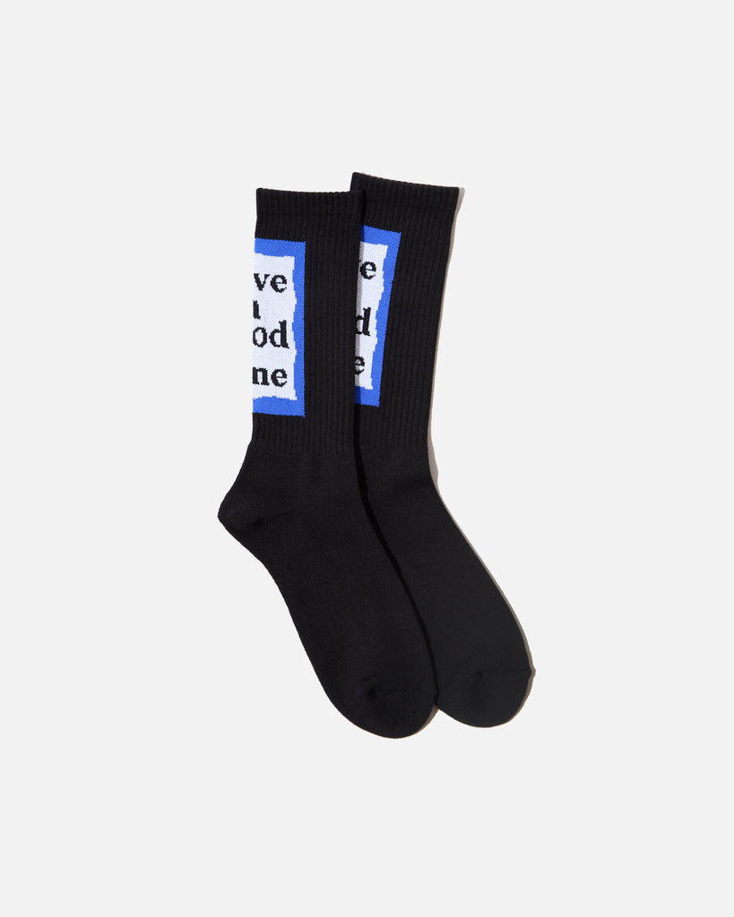 have a good time back blue frame socks in black blues store www.bluesstore.co