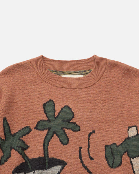 Housework Knit in Orange from the Heresy Autumn / Winter 2023 collection blues store www.bluesstore.co