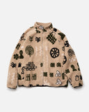 Printed Herdsmen Fleece from the Heresy Autumn / Winter 2023 collection blues store www.bluesstore.co