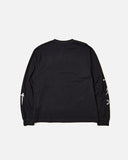 heresy ss25 Fightin' Longsleeve T-Shirt in Black blues store www.bluesstore.co