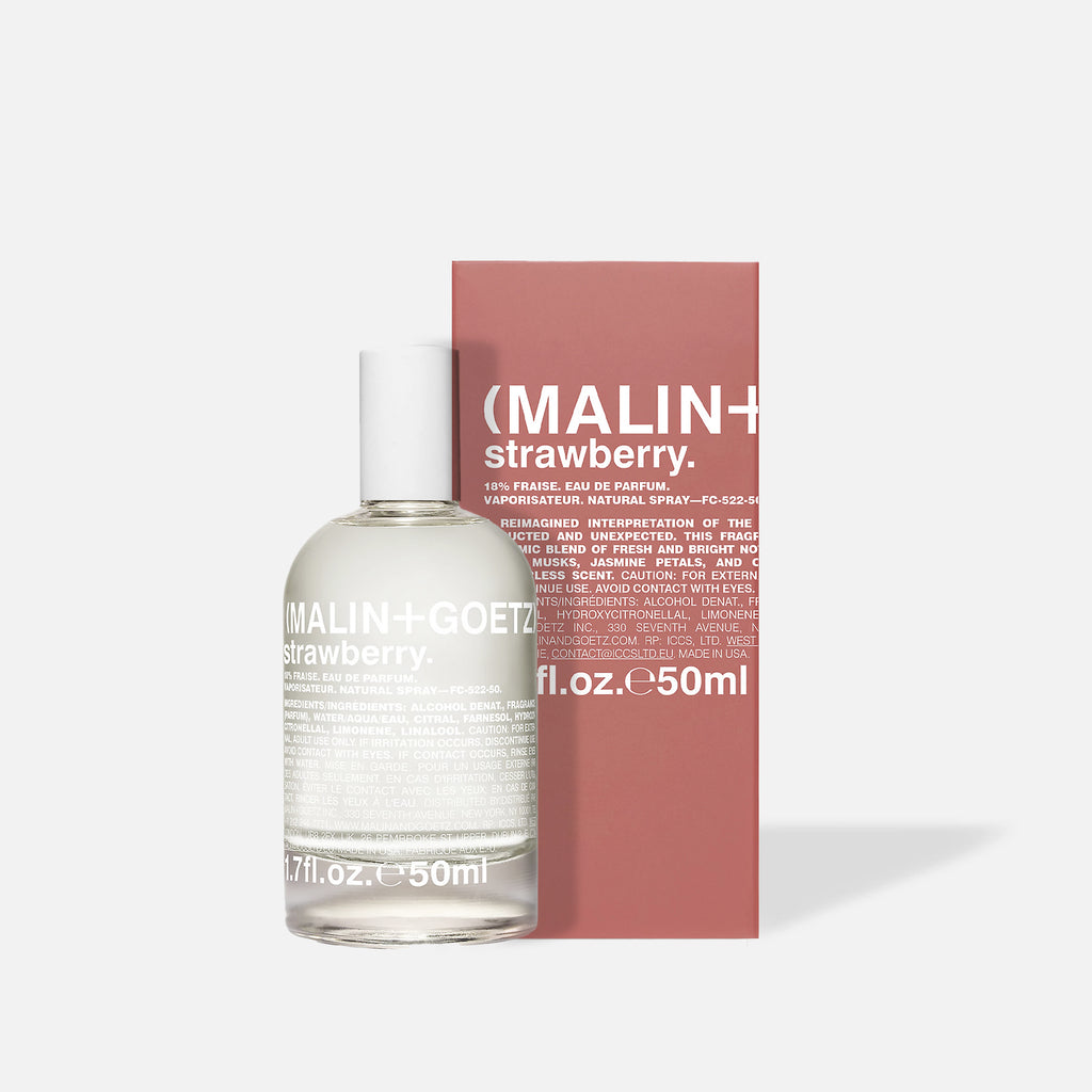 Malin + Goetz Strawberry Eau de Parfum 50ml blues store www.bluesstore.co
