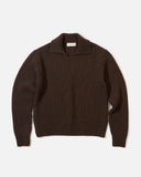 mfpen Collar sweater in Brown blues store www.bluesstore.co