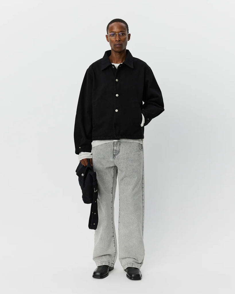 mfpen Painters Jacket in Brushed Black blues store www.bluesstore.co