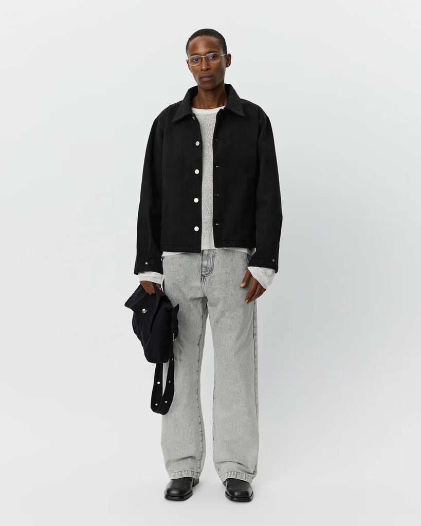 mfpen Painters Jacket in Brushed Black blues store www.bluesstore.co