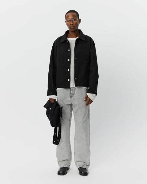 mfpen Painters Jacket in Brushed Black blues store www.bluesstore.co
