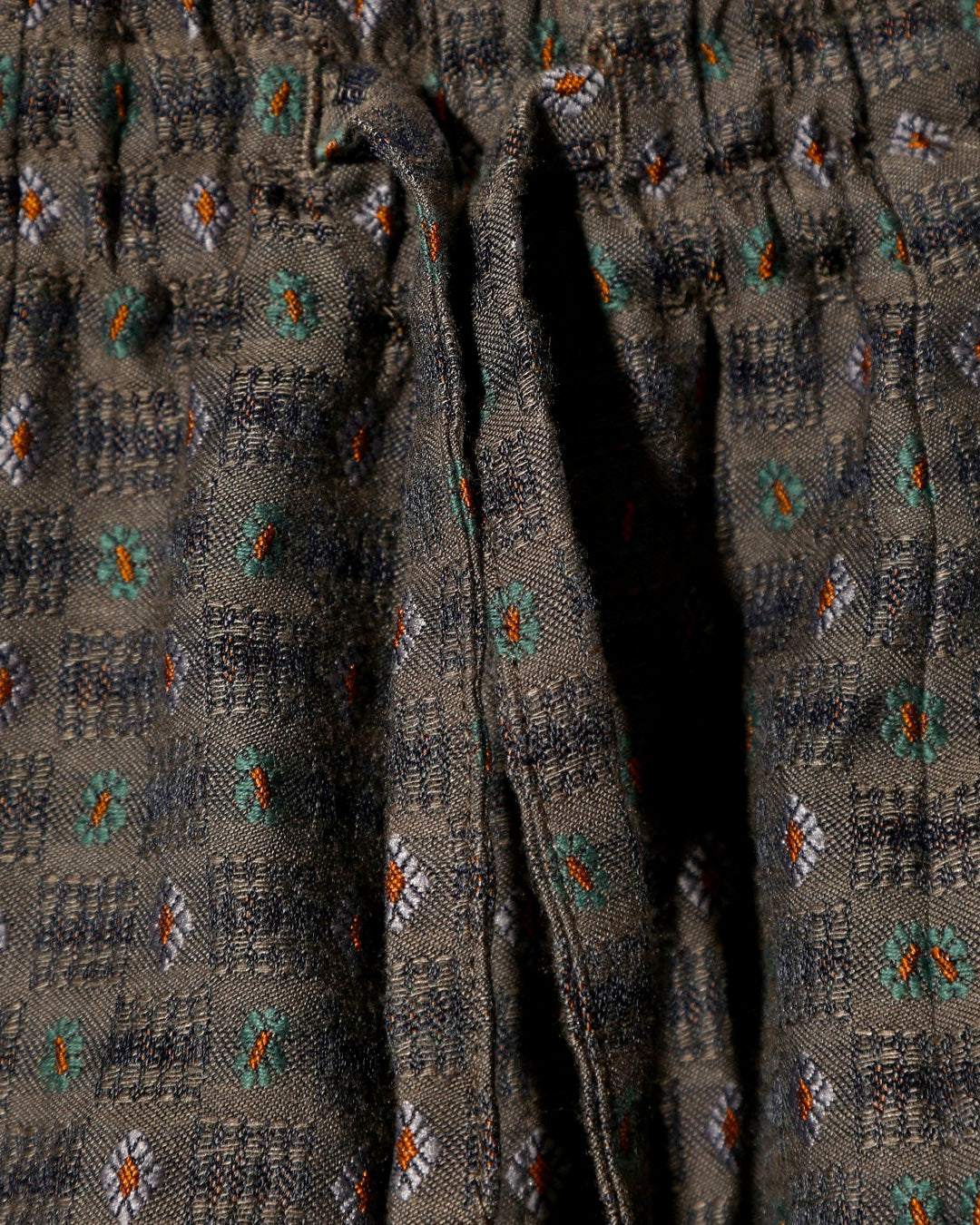 Needles H.D. Pant PE/R/C/S in Fine Pattern Brown | Blues Store