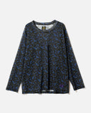 L/S U Neck Tee in Poly Mesh with Floral Print from the Needles Spring / Summer 2023 collection blues store www.bluesstore.co