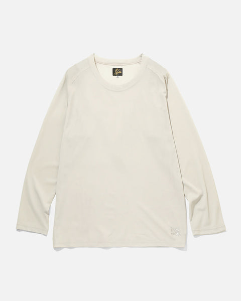L/S U Neck Tee in Poly Mesh in Taupe from the Needles Spring / Summer 2023 collection blues store www.bluesstore.co